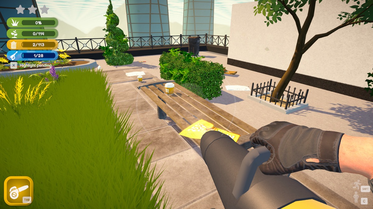 Landscaper Simulator level environment screenshot placeholder