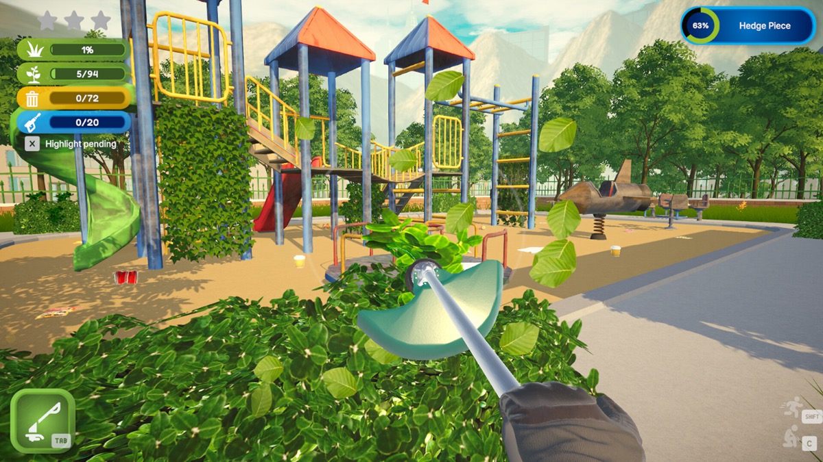 Landscaper Simulator restored outdoor space screenshot placeholder